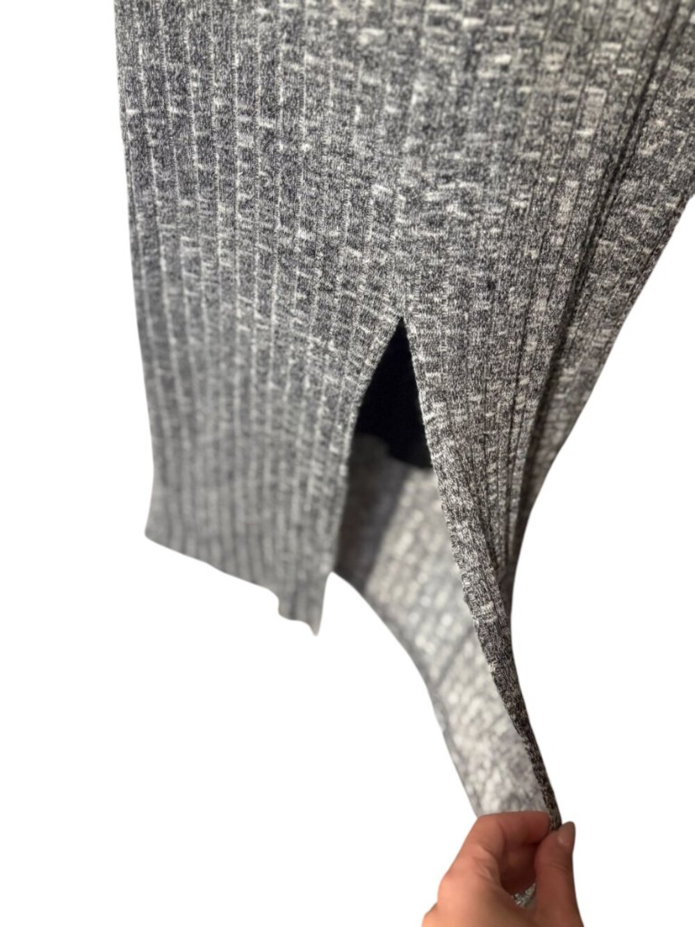 Dolan Ribbed Knit Midi Dress - Picture 5 of 7